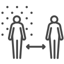 Coronavirus,Range,Social distancing,Space